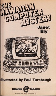 Front cover of The Hawaiian computer mystery by Janet Bly