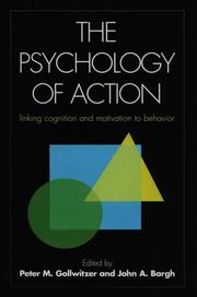 Cover of The psychology of action by John A. Bargh