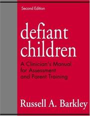 Cover of Defiant children by Russell Barkley