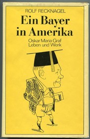 Cover of Ein Bayer in Amerika by Rolf Recknagel