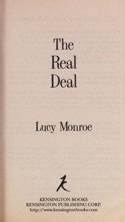 Cover of The Real deal by Lucy Monroe