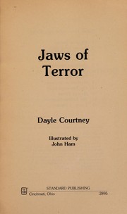 Front cover of Jaws of terror by Dayle Courtney