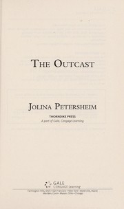 Front cover of The outcast by Jolina Petersheim