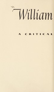 Front cover of William Faulkner: a critical appraisal by Harry Modean Campbell