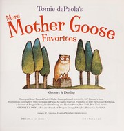 Front cover of Tomie dePaola's More Mother Goose favorites by Tomie dePaola