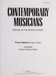 Front cover of Contemporary musicians by Tracie Ratiner