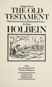 Front cover of Historiarum Veteris Testamenti icones by Hans Holbein