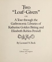Cover of Two loaf-givers by Leonard N. Beck