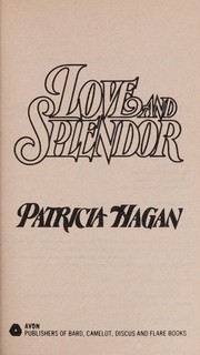 Front cover of Love and Splendor:(Coltrane, #5) by Patricia Hagan