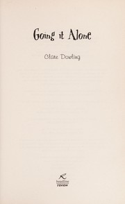 Cover of Going it alone by Clare Dowling