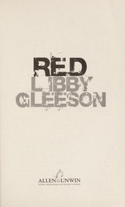 Cover of Red by Libby Gleeson