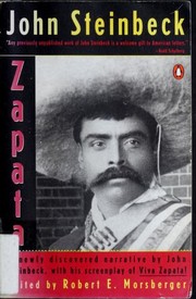 Cover of Zapata by John Steinbeck