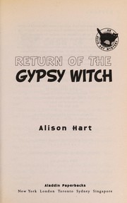 Cover of Return of the gypsy witch by Jill Alison Hart Culby