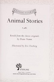 Front cover of Animal stories by Diane Namm