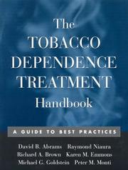 Front cover of The tobacco dependence treatment handbook by David B. Abrams