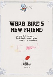 Front cover of Word Bird's new friend by Jane Belk Moncure
