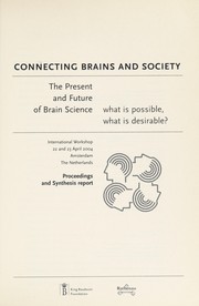Front cover of Connecting brains and society by International Workshop (2004 Amsterdam)