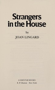 Front cover of Strangers in the house by Joan Lingard