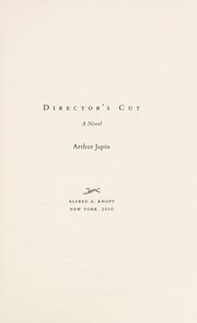 Cover of Director's Cut by Arthur Japin