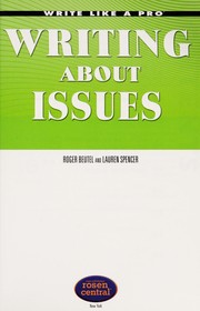 Cover of Writing about issues by Roger Beutel