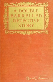 Front cover of A Double Barrelled Detective Story by Mark Twain
