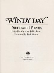 Cover of Windy day by Caroline Feller Bauer