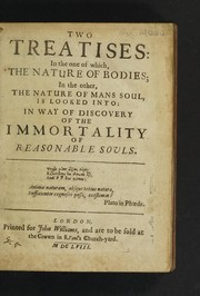 Cover of Two treatises by Sir Kenelm Digby