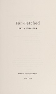 Cover of Far-fetched by Devin Johnston