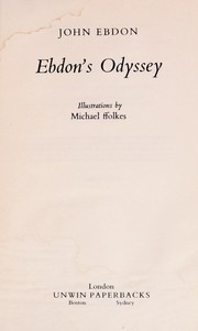 Cover of Ebdon's Odyssey by John Ebdon