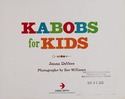 Cover of Kabobs for kids by Janna DeVore