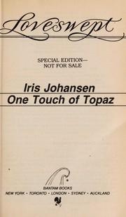 Front cover of One Touch of Topaz by Iris Johansen