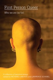 Cover of First Person Queer by Lawrence Schimel