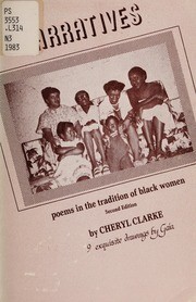 Cover of Narratives by Cheryl Clarke