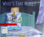 Cover of What's that noise? by Michelle Edwards