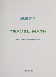 Cover of Travel math by Helen Thompson