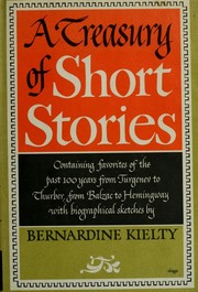 Front cover of A treasury of short stories by Bernardine Kielty