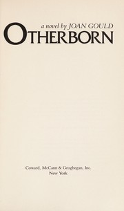 Front cover of Otherborn by Joan Gould