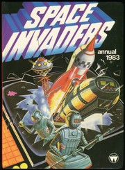 Front cover of Space Invaders, Annual 1983 by World International Limited