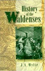 Front cover of History of the Waldenses by J. A. Wylie