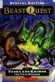 Front cover of Vedra and Krimon, the twin dragons by Adam Blade