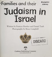 Cover of Judaism in Israel by Frances Hawker