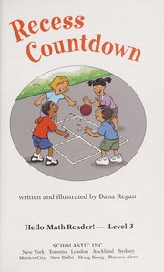 Cover of Recess countdown by Dana Regan