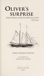 Cover of Oliver's surprise by Carol Newman Cronin