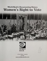 Front cover of Women's right to vote by World Book, Inc