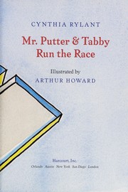 Front cover of Mr. Putter & Tabby run the race by Cynthia Rylant