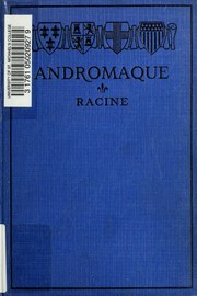 Cover of Andromaque by Jean Racine