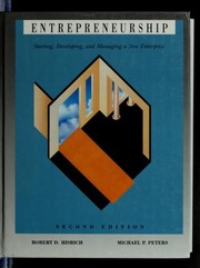 Cover of Entrepreneurship by Robert D. Hisrich