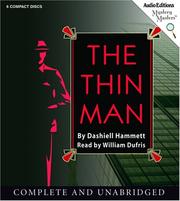 Cover of The Thin Man by Dashiell Hammett