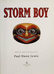 Cover of Storm boy by Paul Owen Lewis