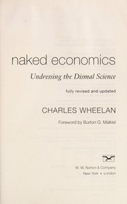 Front cover of Naked economics by Charles J. Wheelan